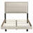Rustic Cream 54-inch Full Panel Bed