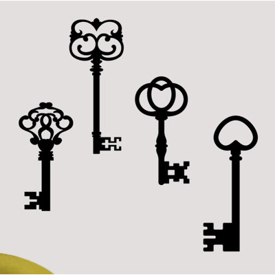 Abstract Non-Wall Damaging Wall Decal