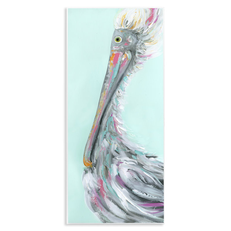 «Odd Pelican Portrait» par Estelle Grengs
