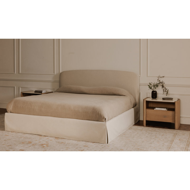 Windcrest Upholstered Platform Storage Bed