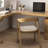 Brown L-Shaped Solid Wood Desks-107198178-107198180