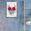 «Skull & Roses» par Rachel Caldwell, art mural en verre acrylique