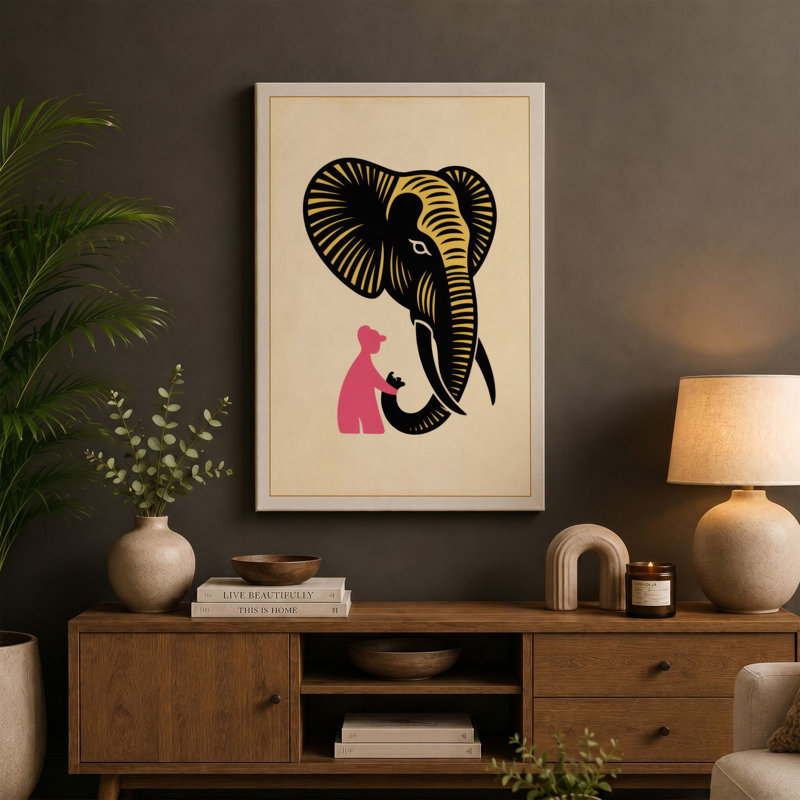 Print, 18x12 - 45.7 x 30.5 cm, Teal Border