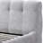 Hannah Gray Chenille Eastern King Bed