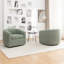 Odey 33.5” half-barrel swivel chair-1725202129