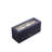  9.3 x 4 x 4.1 Inch Watch Case with 4 Slots, Storage Drawer, Removable Cushions, Blue