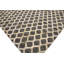 Tapis gris moderne en similicuir 8X10