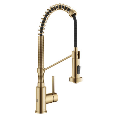 Kraus Bolden Touchless Sensor Commercial Style 2-Function Single Handle Pull-Down Kitchen Faucet