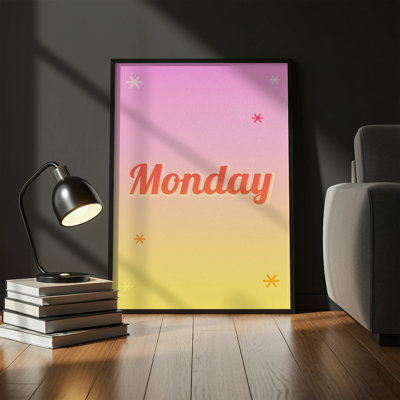 Lesli 1 Piece Floater Frame Wall Art