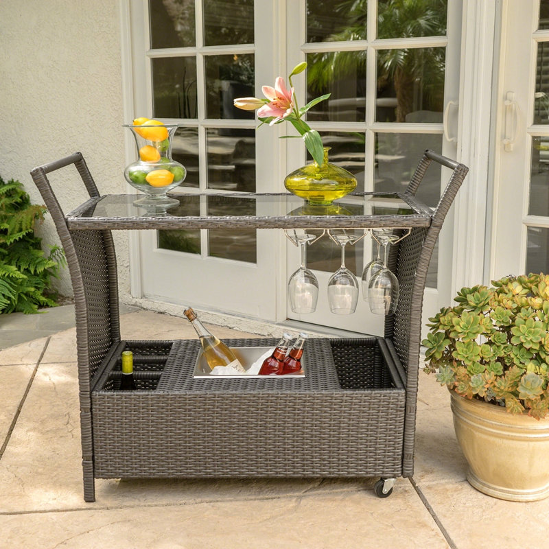 PE KD BAR CART, Gray
