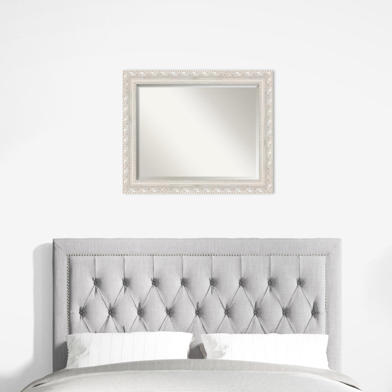 Opera Solid Wood Wall Mirror, Rectangle, 29.5" x 23.5"