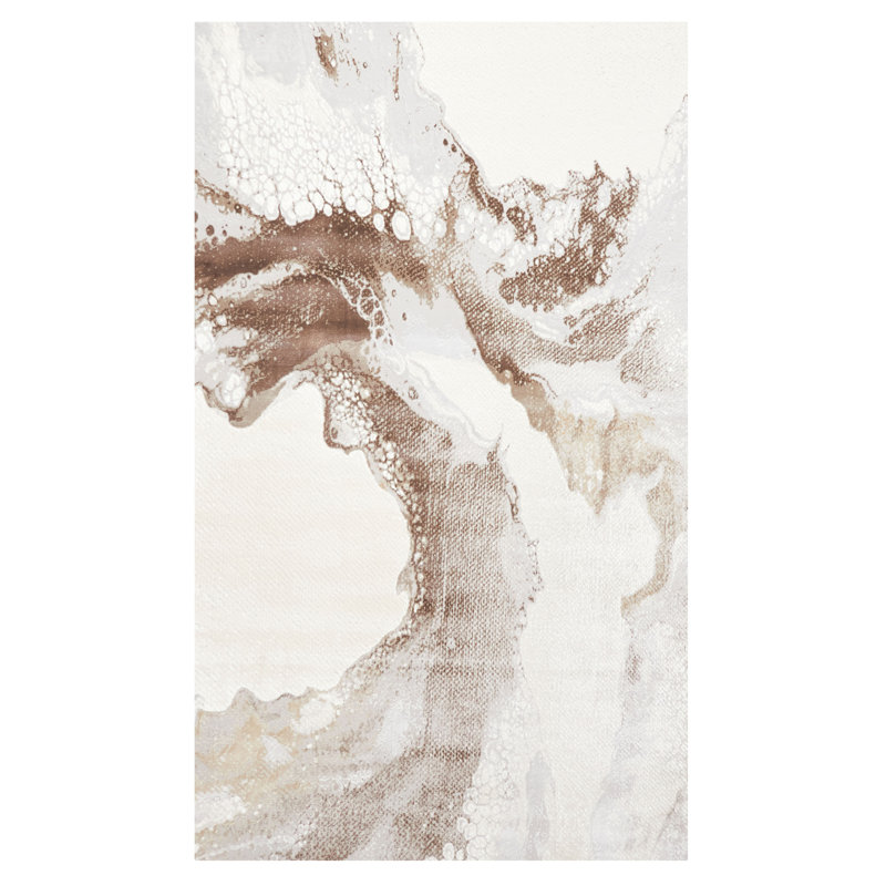 Bloom Tan Rug 5'0" x 8'0", Rectangle 5' x 8'