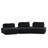 139" Oversized Modular Sectional Sofa Set