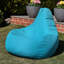 Bean Bag Bazaar Dalton Water-Resistant High Back Recliner Bean Bag-486442145