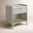 Elaiya 1 Drawer Marble Nightstand