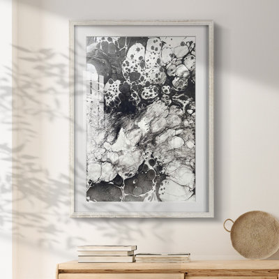 Marbling IX -Framed Print