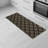 Multi-Size Wool-Effect Classic Arabesque Kitchen Runner Mat, Low-Profile, Stain-Resistant, Non-Slip-90644706-90644705