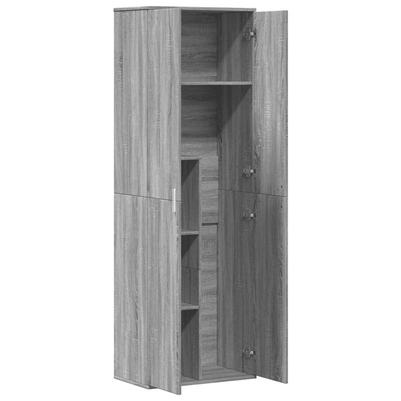 Safeer Storage Cabinet, Grey/Sonoma