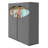Kleopas 60'' Metal Portable Wardrobe