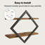 Steel Floating Shelf