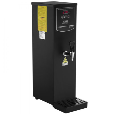 Distributeur d'eau chaude électrique commercial en acier inoxydable 15L