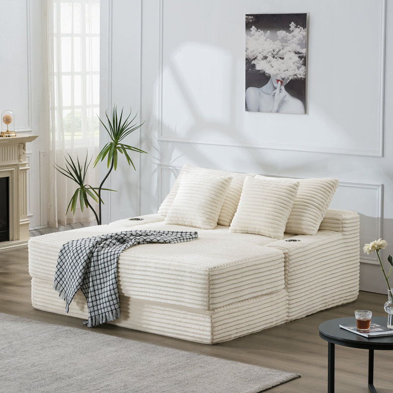 Burdell 8080 Sofa, 32.7" H x 78.7" W x 39.4" D