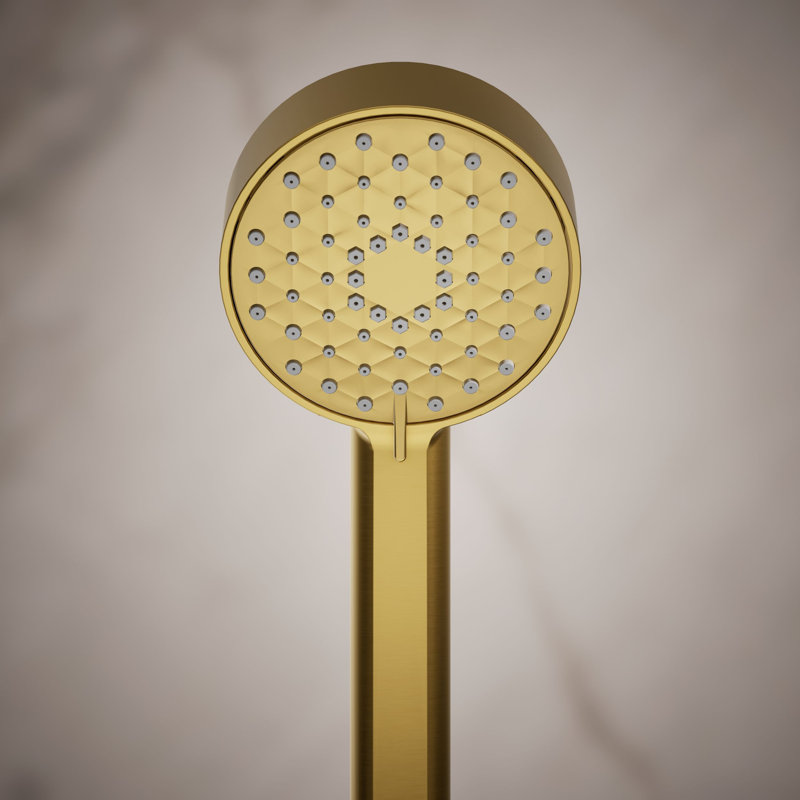 Awaken B90 1.75 Gpm Multifunction Handshower, Vibrant Brushed Moderne Brass