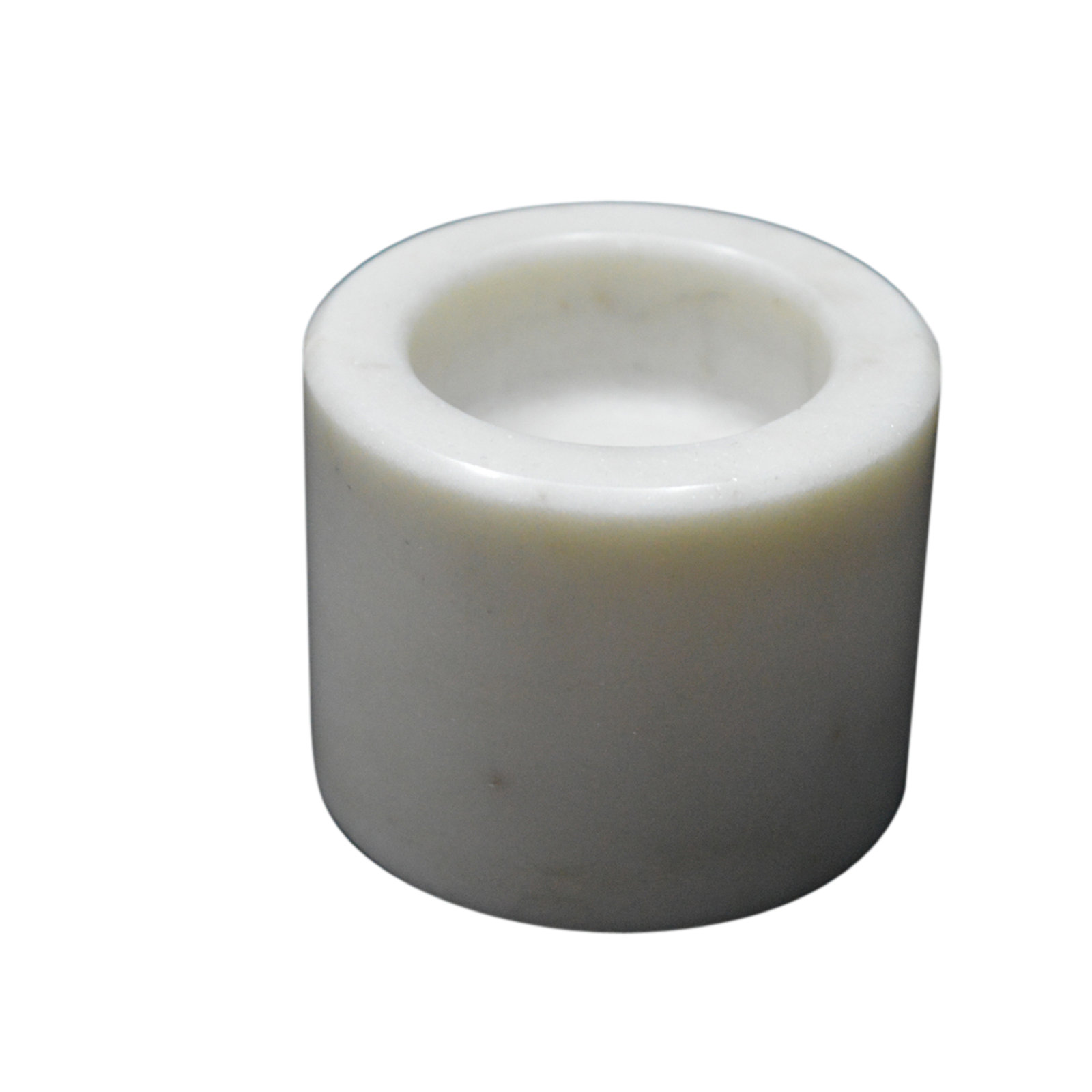 Matheson Marble Cylinder Votive Holder, Black
