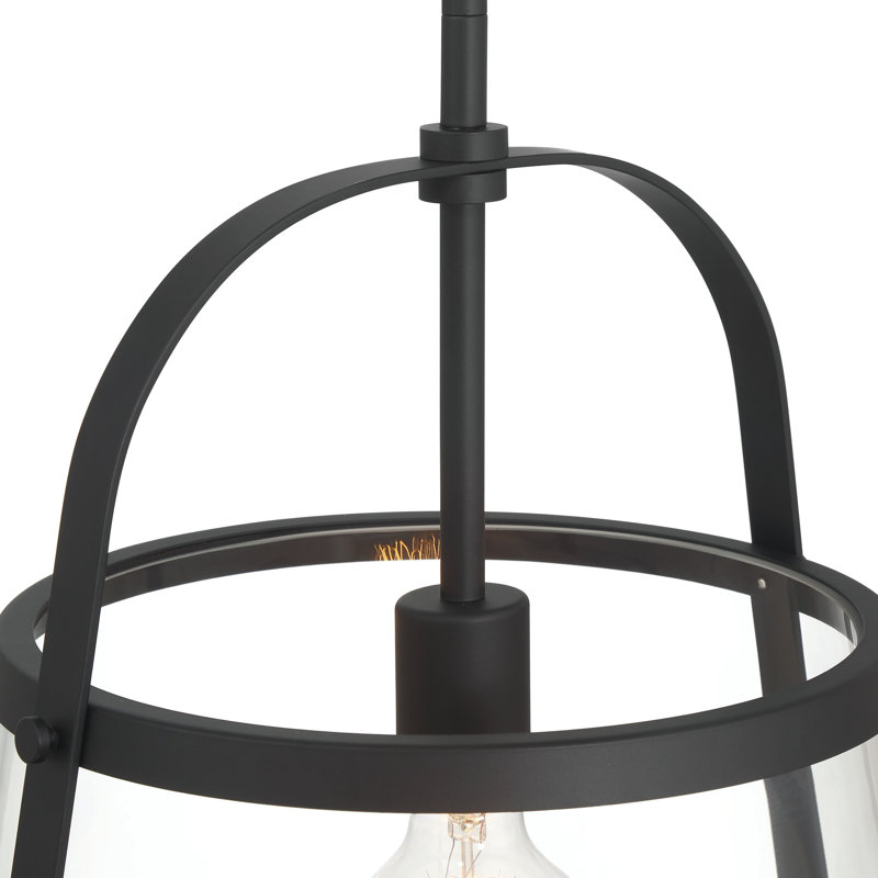 Calleja 1 - Light Geometric Pendant, Black