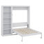 Full Size Murphy Bed Wall Bed With Shelves-307829557