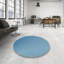 Tapis de zone bleue à motifs-1937136731