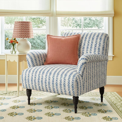 Fauteuil en coton de 32 po de largeur Allura