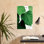 Art contemporain contemporain abstrait palmier