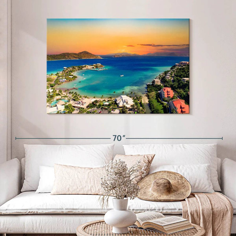 Ravi St. Thomas US Virgin Islands, 32" H x 48" W