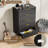 Modern Fluted Drawer Dresser, Wood Chest of Drawers with Metal Handles & Legs, Storage Organizer-434965555