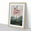 Flowering Plant and Birds by R.J. Thornton - Picture Frame Graphic Art Print-55576151-55576148