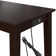 Sharonne Console Table with 3 Stools and USB Charger
