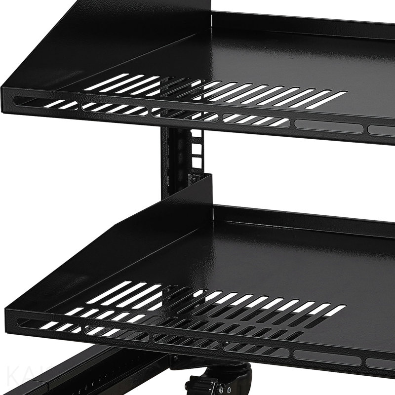 9u 4 Post Open Frame Server Rack Network Enclosure 23''-40'' Adjustable