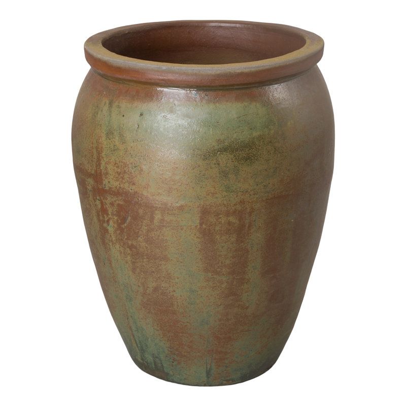 Handmade Ceramic Pot Planter, 29" H x 22" W x 22" D