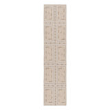 Scandinavian Handmade Kilim Silk and Wool Geometric Area Rug