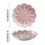 Plat à bijoux, plat à anneaux en forme de fleur, plateau à boucles d'oreilles rose, porte-bijoux mignon, bol à clés, fleur rose