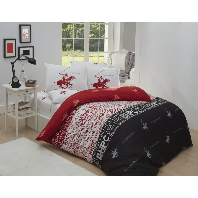Cotton Duvet Cover Set with Pillowcases Included, 240 x 220cm Duvet Cover + 2 Pillowcases