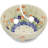 Blissful Daisy Handmade Stoneware Metal Decorative Bowl - Set of 1