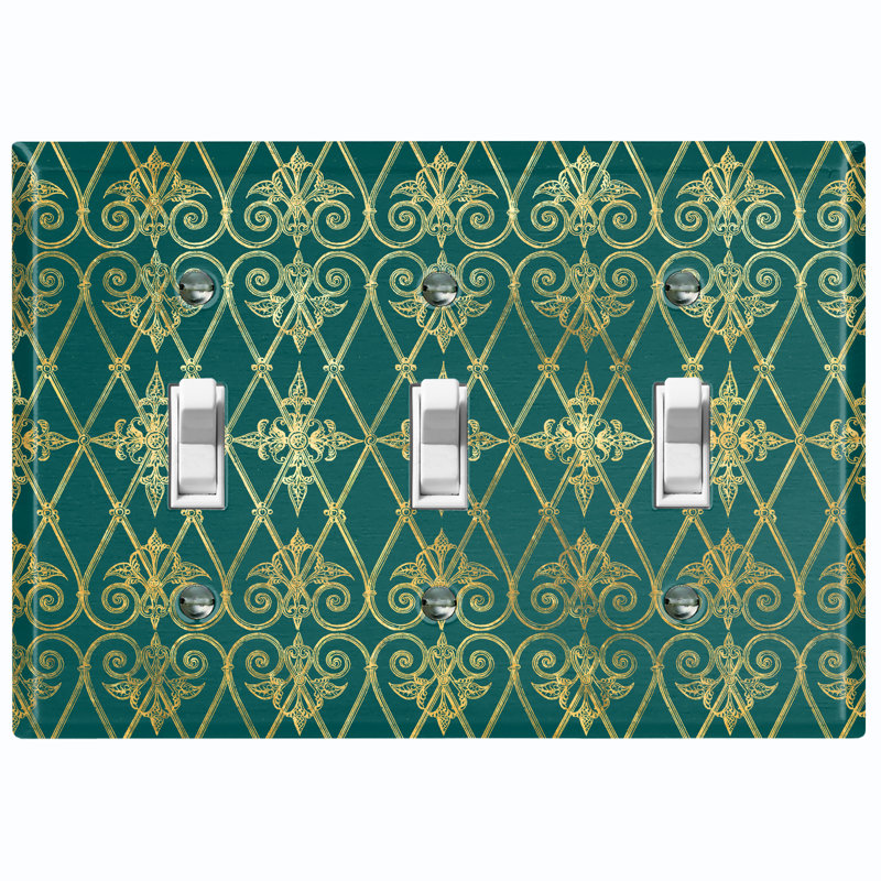 Plaque murale à 3 barreaux Damask
