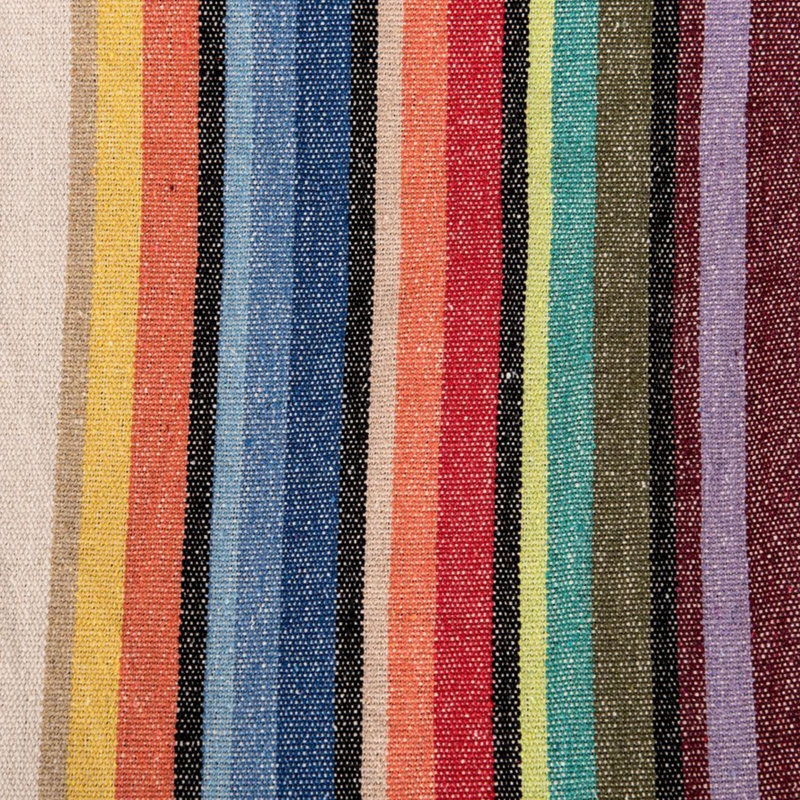 Hamac double Lazy Daze avec support en acier, coussin et sac de transport - rayé 9 pi, Multicolore