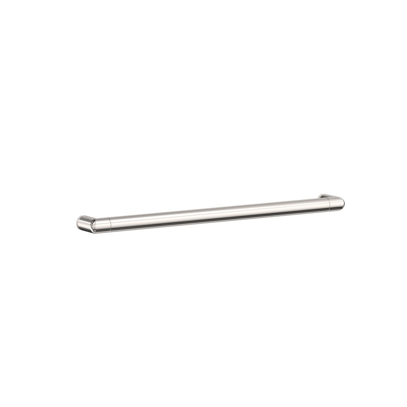 Joffrey Grab Bar, 27" W, Polished Nickel - Natural