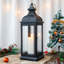Glass & Metal Tabletop Lantern-690023187-688280987