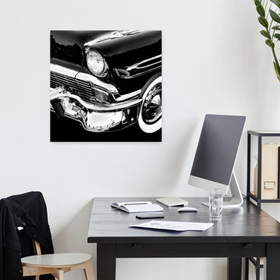 Voiture rétro, art contemporain