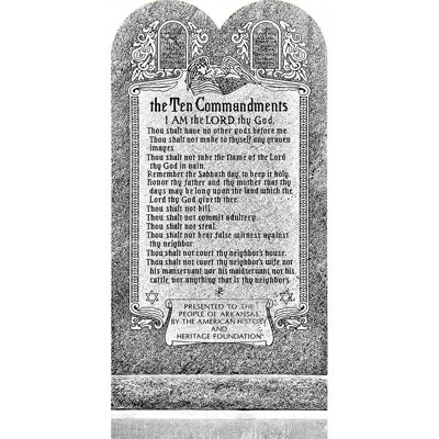 Commandments Cardboard Standup