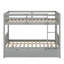 Système de lit superposé polyvalent avec compartiments de rangement, accès par échelle sécurisée et capacité de conversion de lit double-1152234740